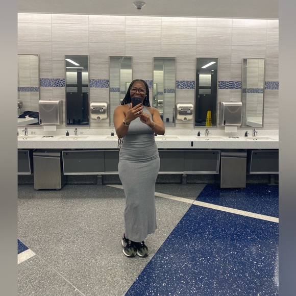 🔥🔥🔥Women SHIMMERING SKIMS Racerback Maxi Dress🔥🔥🔥 - Picture 3 of 13